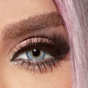 Bella Glow - Vivid Blue (3 Monthly) Colour Contact Lenses