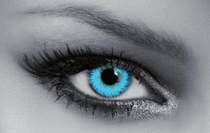 Soleko Trilogy - Blue (Monthly) Colour Contact Lenses