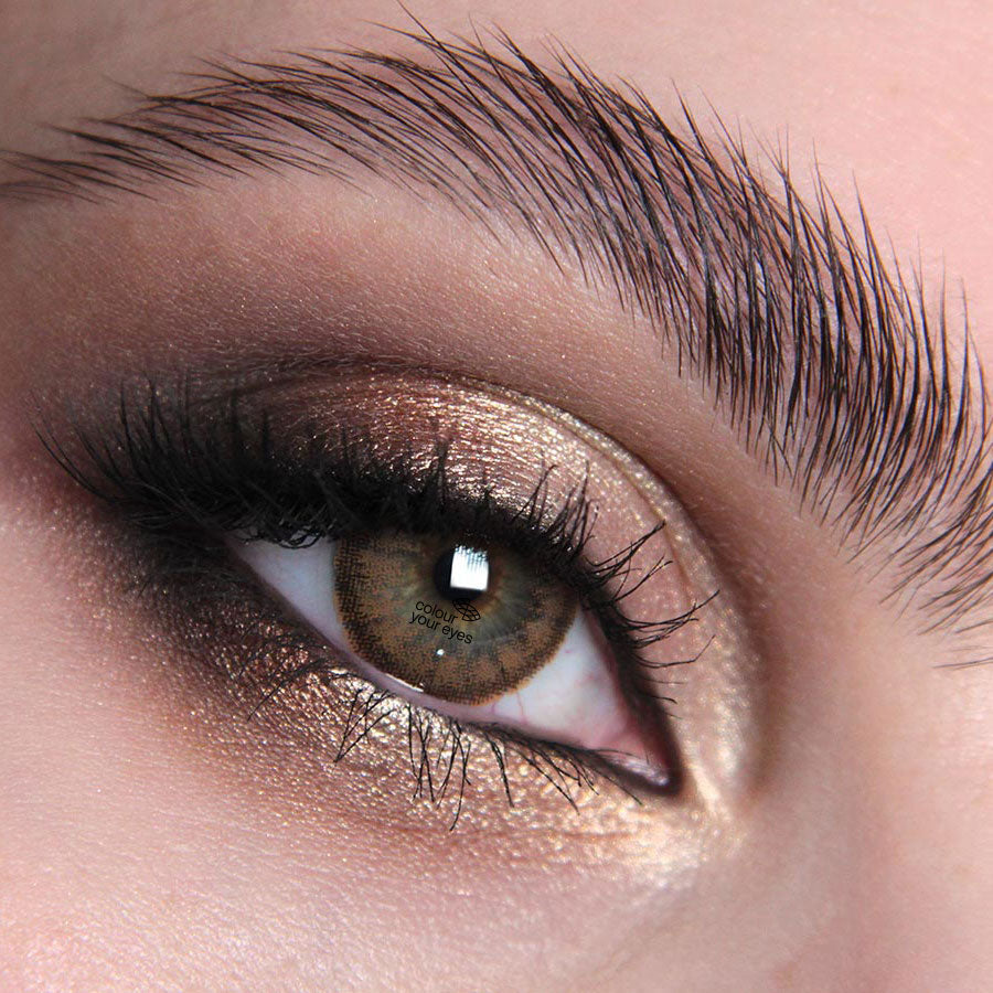 hazel contact lenses 