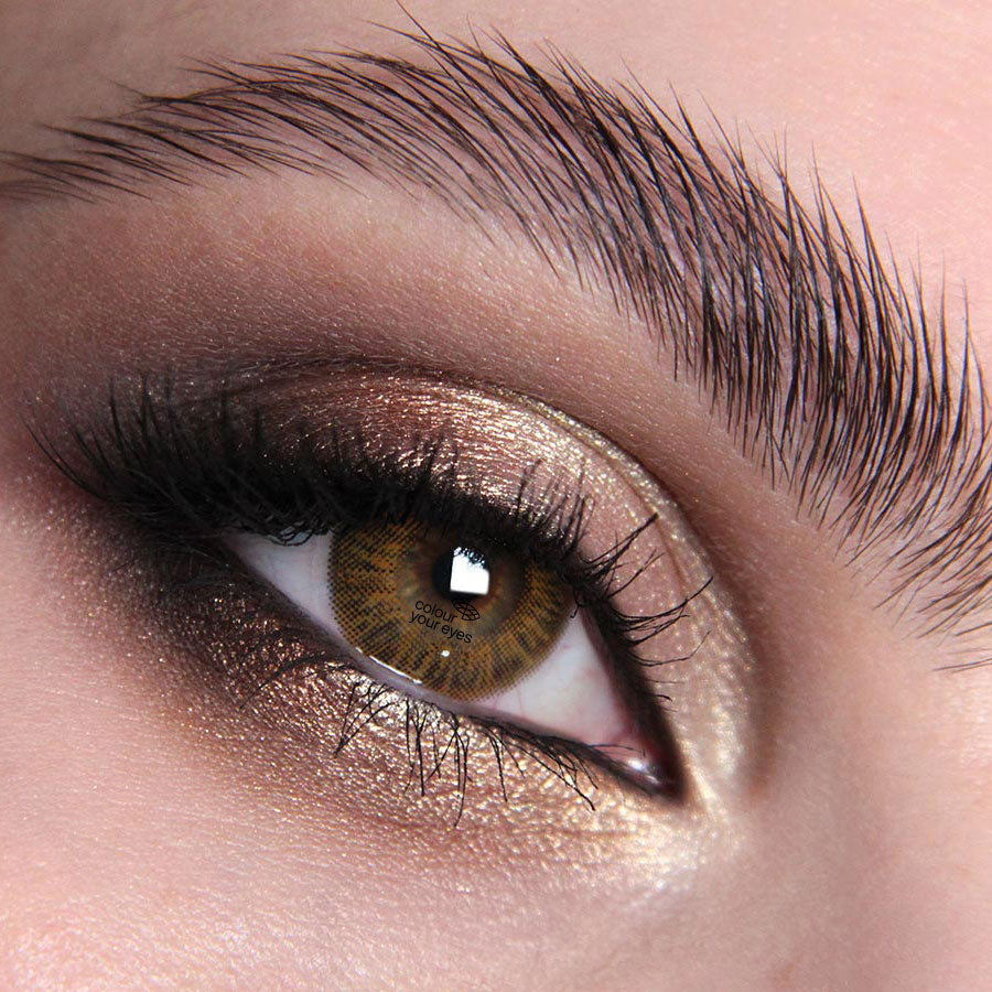 hazel contact lenses