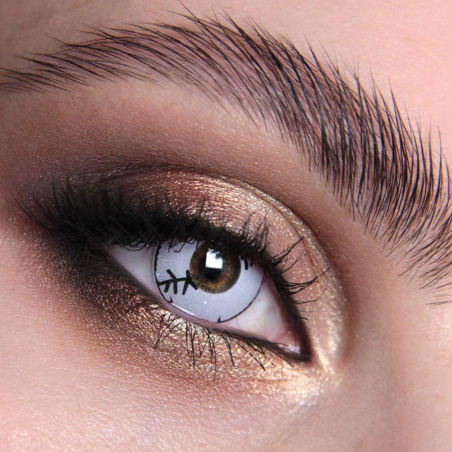 White contact lenses
