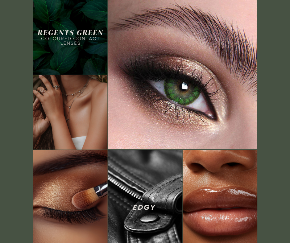 Regents Green Natural Coloured Contact Lenses