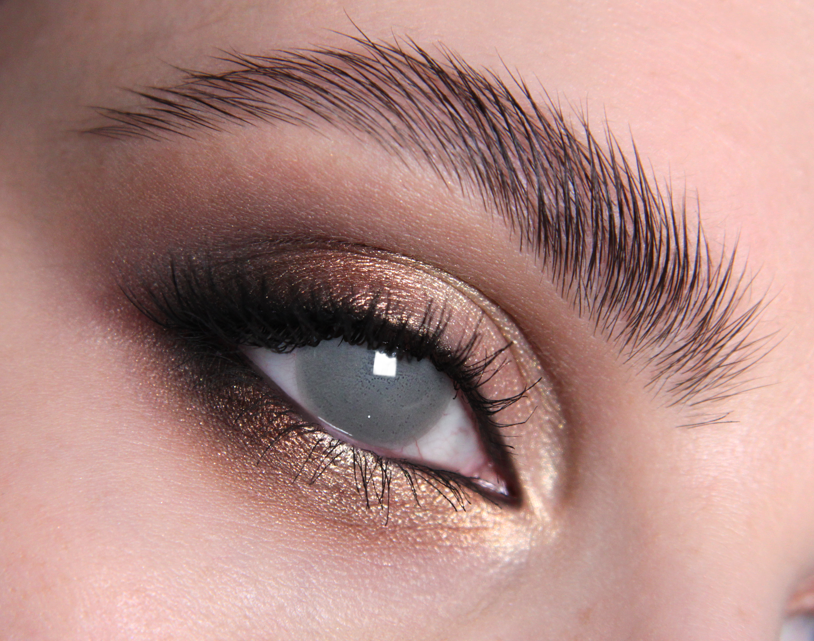 Grey Blind Halloween Contact Lenses