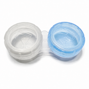 Lens Case - Blue & White