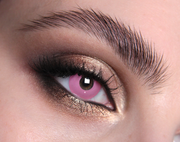 Pink Halloween Coloured Contact Lenses