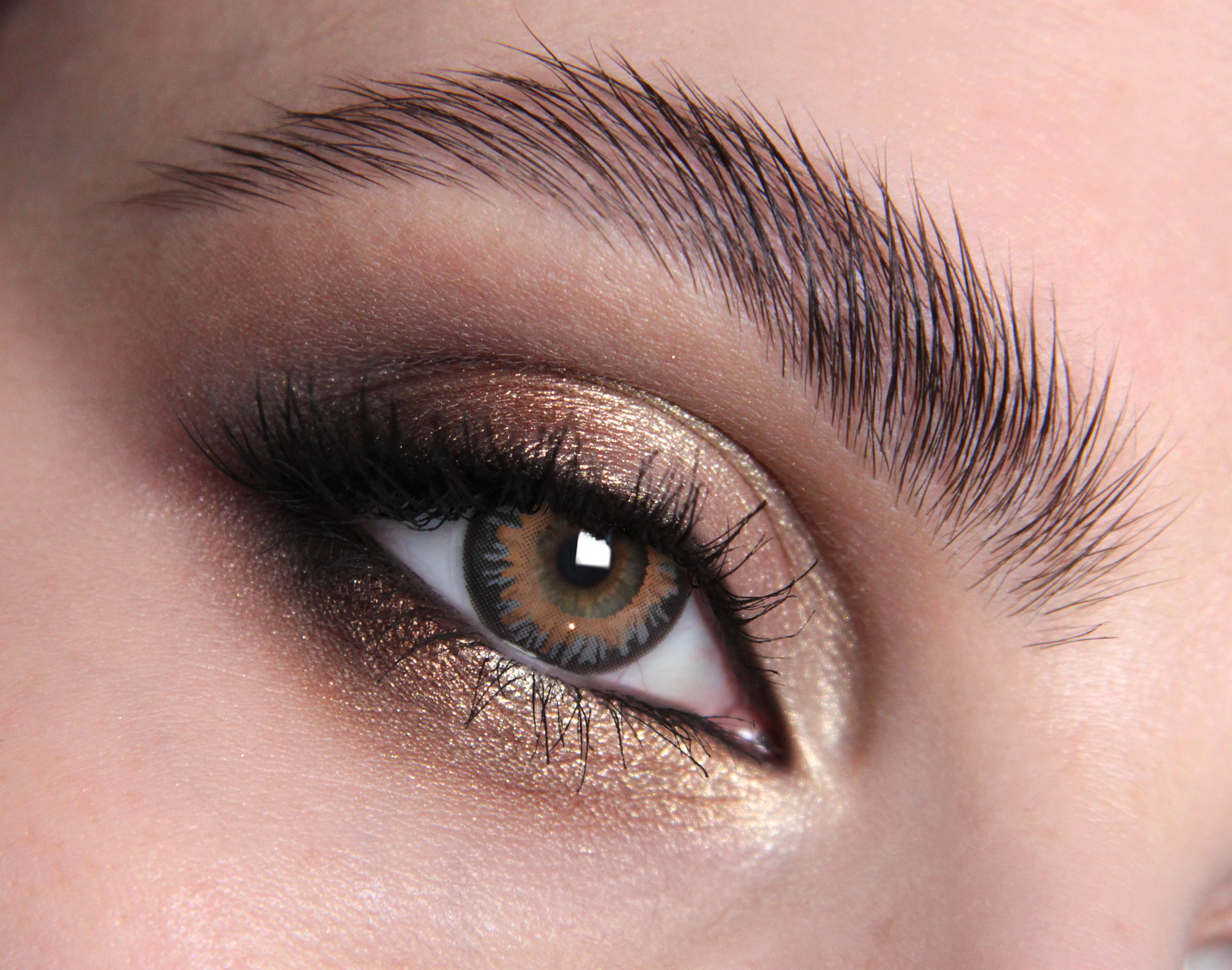 Smokey Grey Natural Coloured Contact Lenses