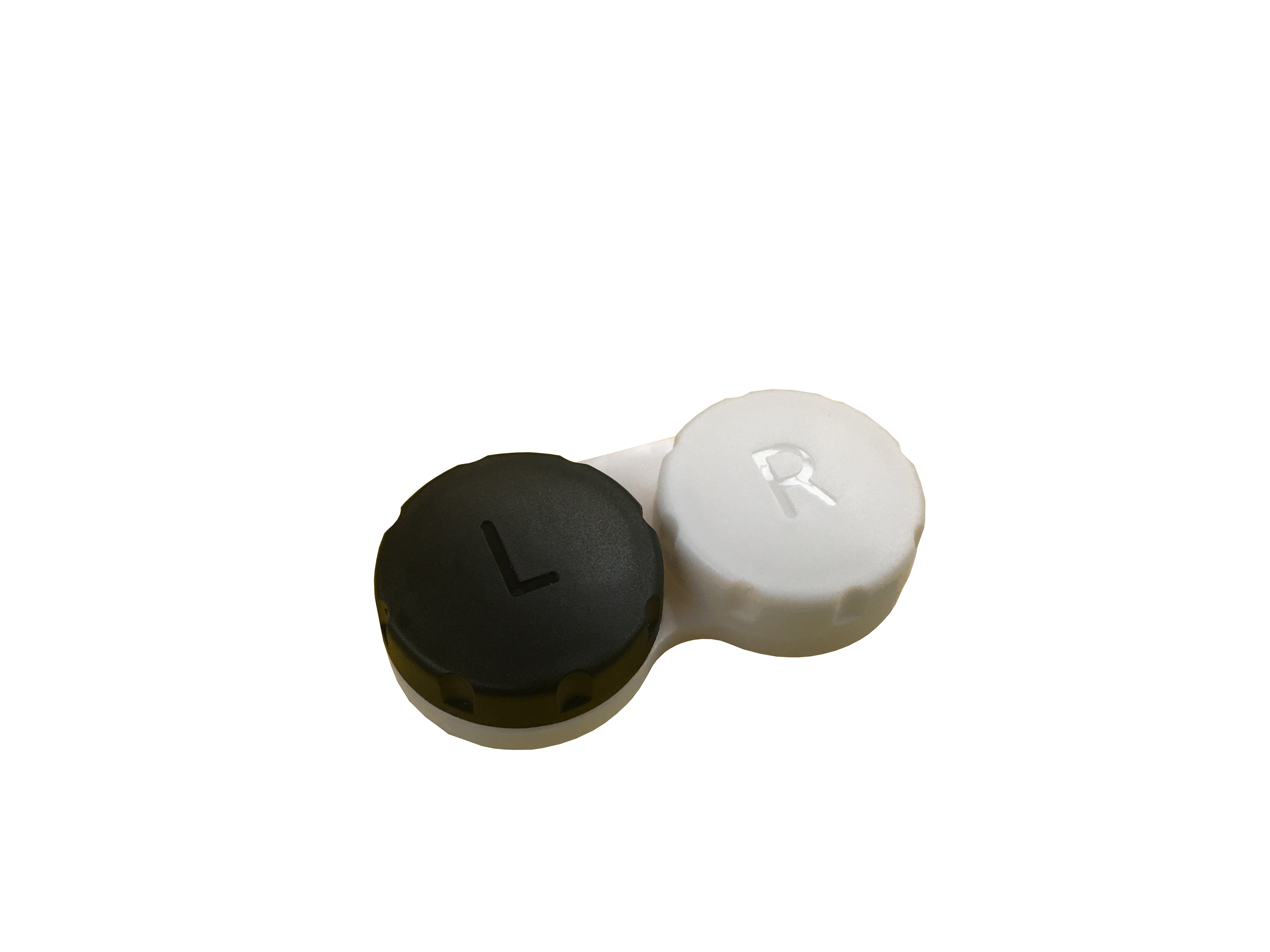 22mm Sclera Lens Case B&W 