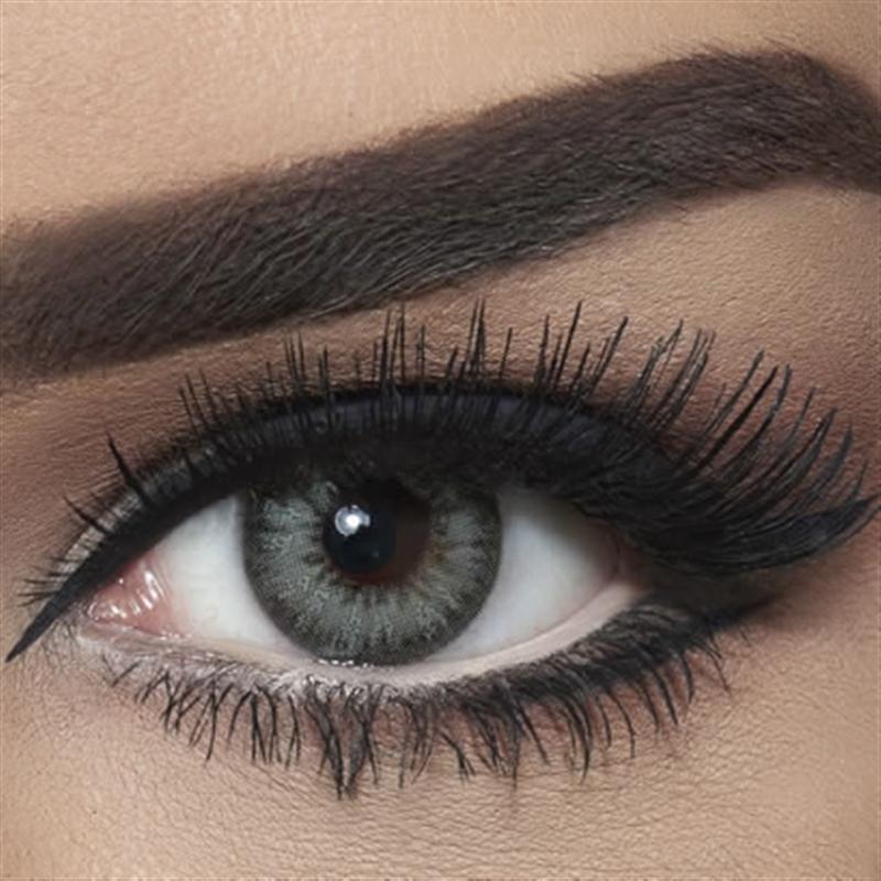 Bella Diamond - Grey Green (3 Monthly) Colour Contact Lenses