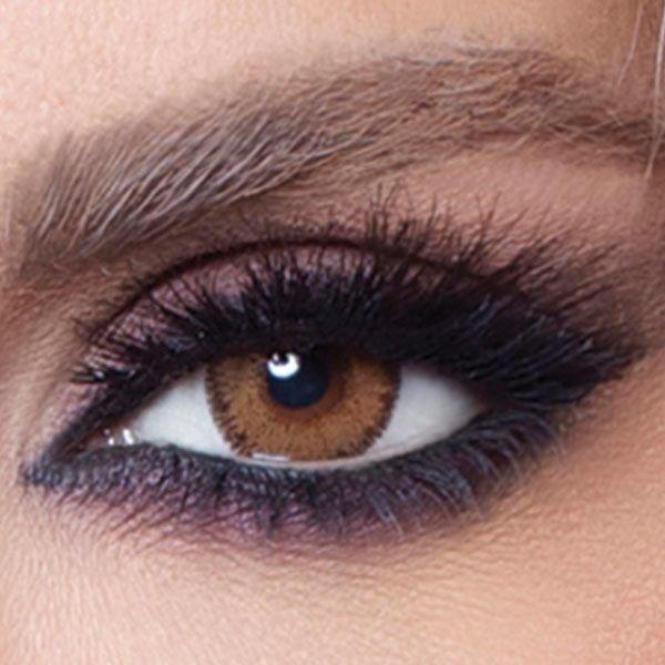 Bella Glow - Radiant Brown (3 Monthly) Colour Contact Lenses