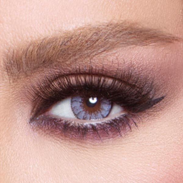 Bella Glow - Radiant Grey (3 Monthly) Colour Contact Lenses