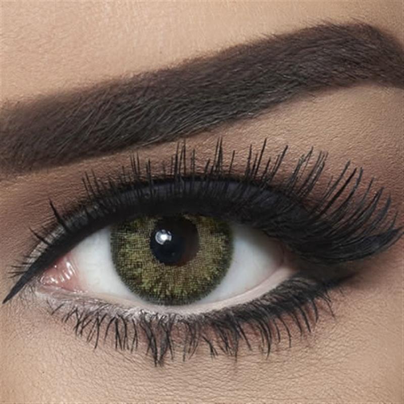 Bella Natural - Green Yellow (3 Monthly) Colour Contact Lenses