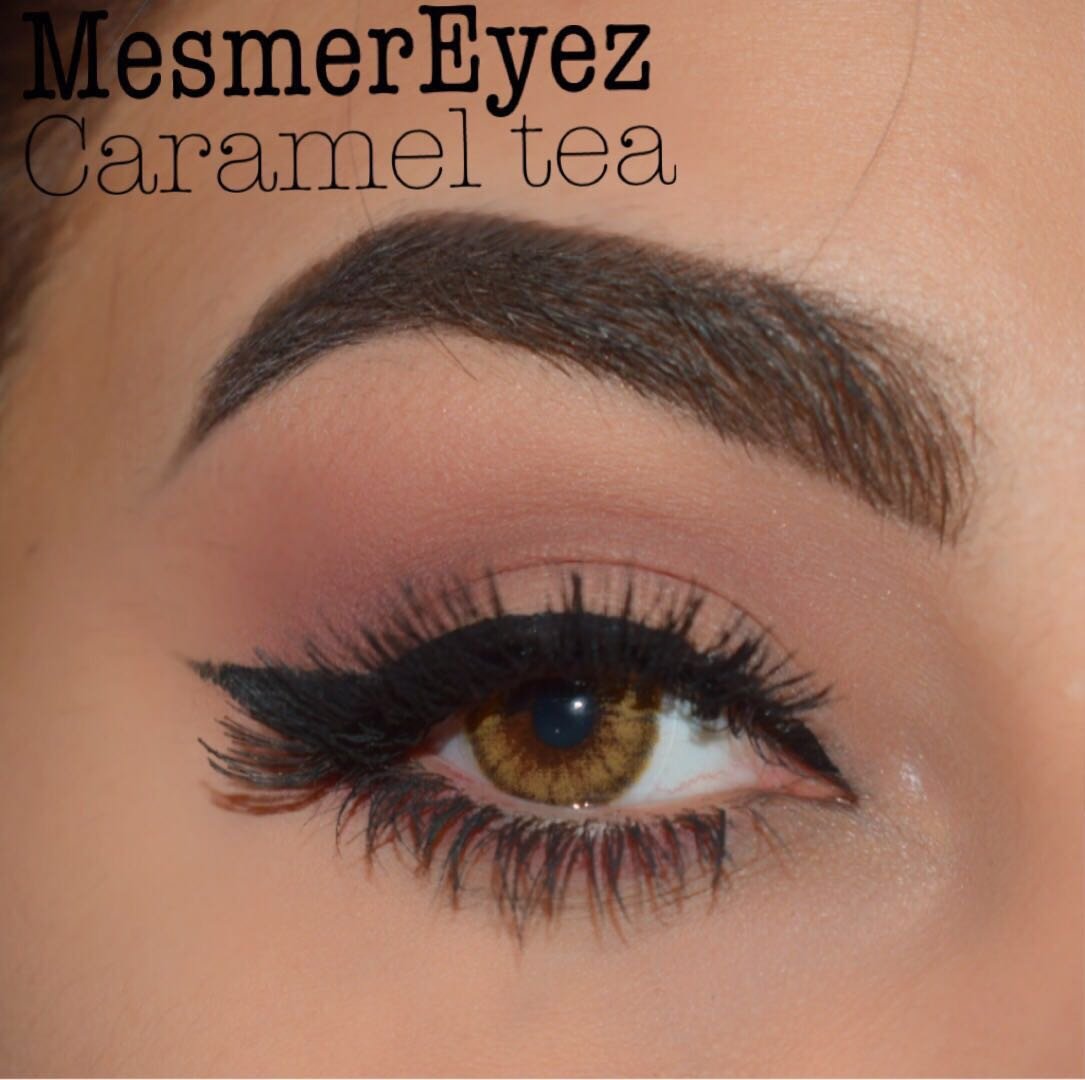 Caramel Tea Colour Contact Lenses