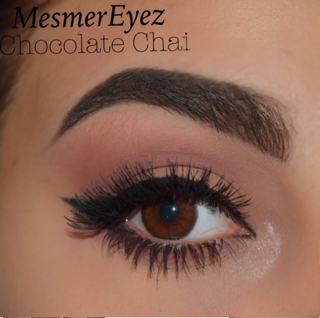 Chocolate Chai Colour Contact Lenses