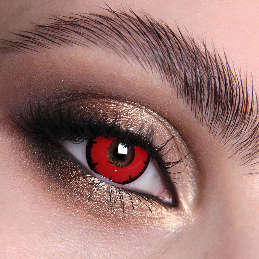 Dead Red Colour Contact Lenses