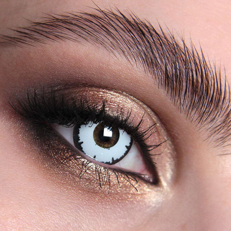 Dead White Colour Contact Lenses