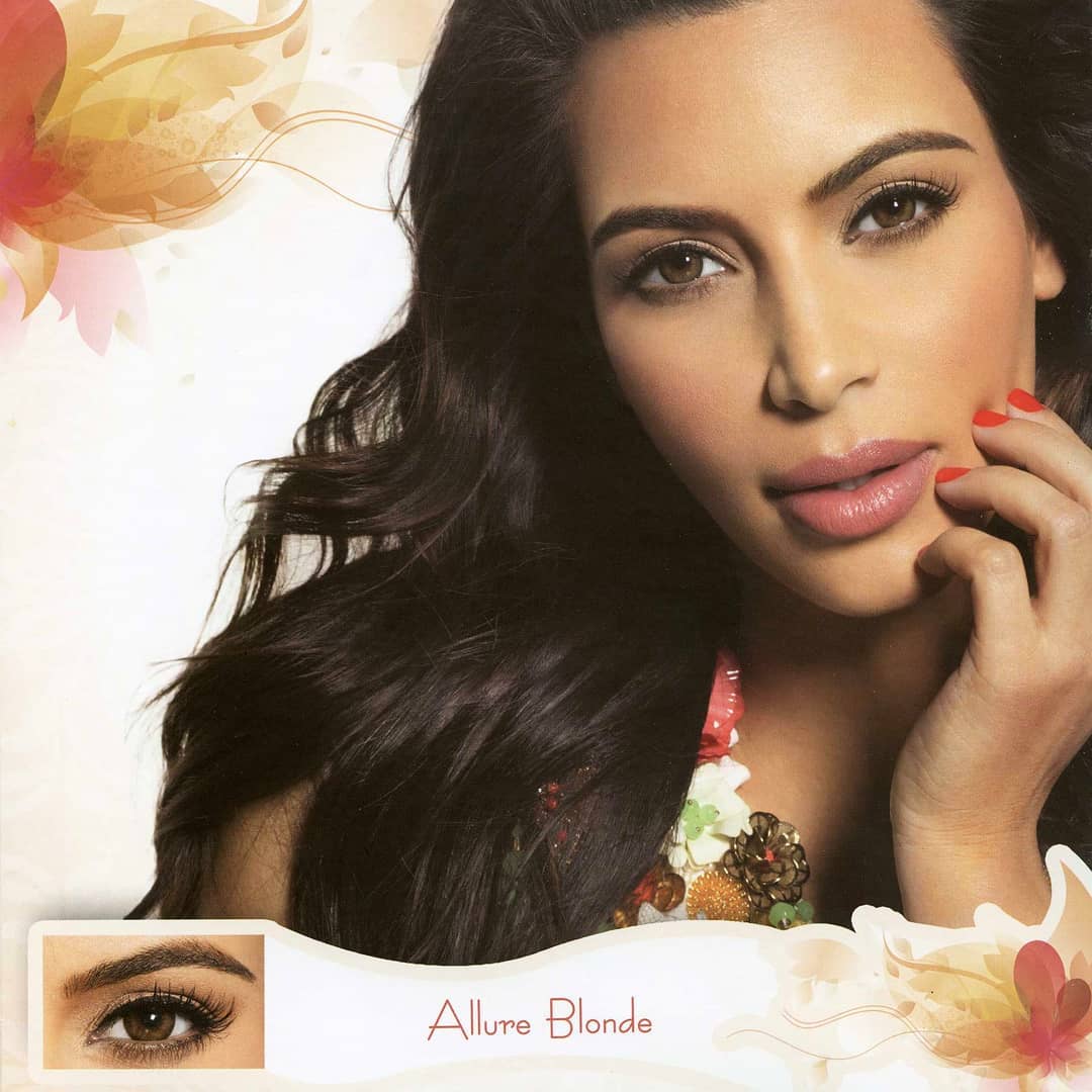 Bella Diamond - Allure Blonde (3 Monthly) Colour Contact Lenses