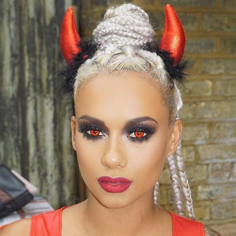 Dead Red Colour Contact Lenses