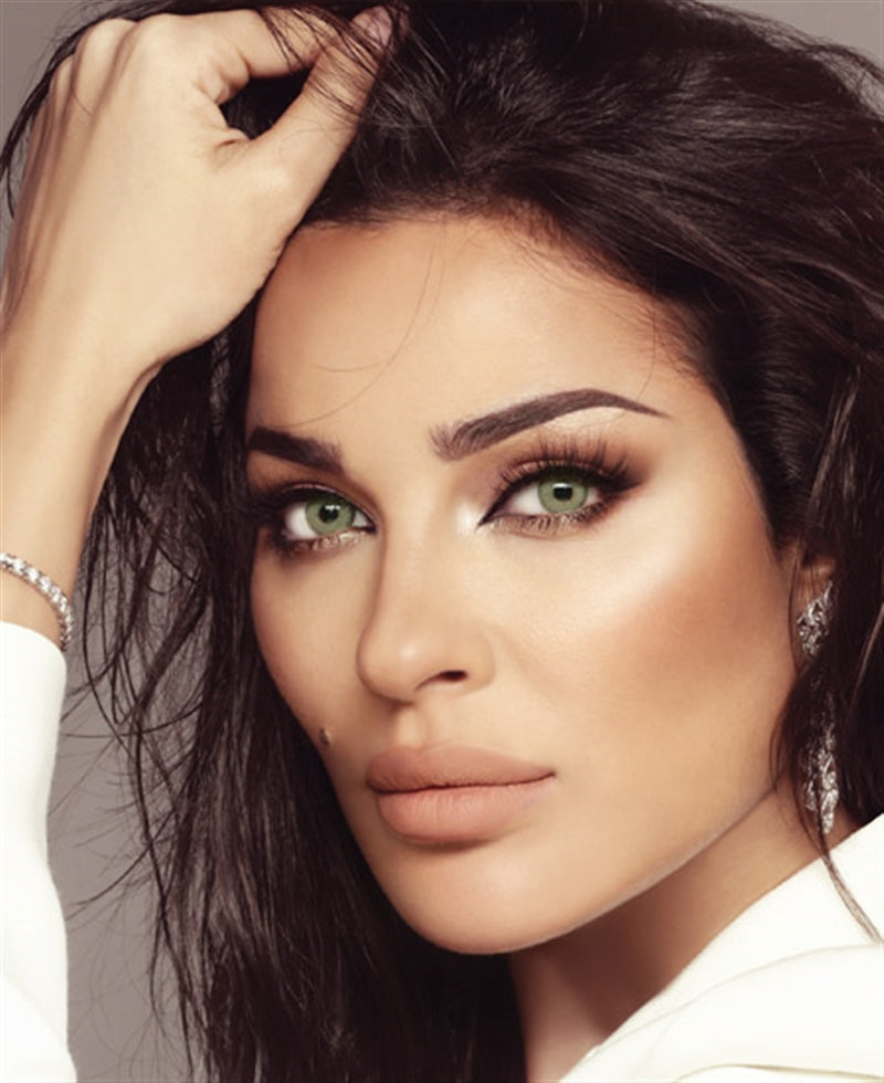Bella Elite - Emerald Green (3 Monthly) Colour Contact Lenses