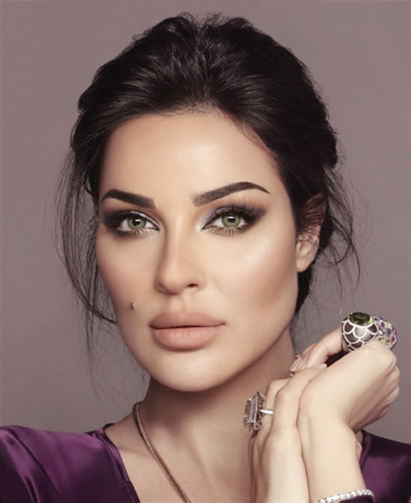Bella Elite - Grey Olive (3 Monthly) Colour Contact Lenses