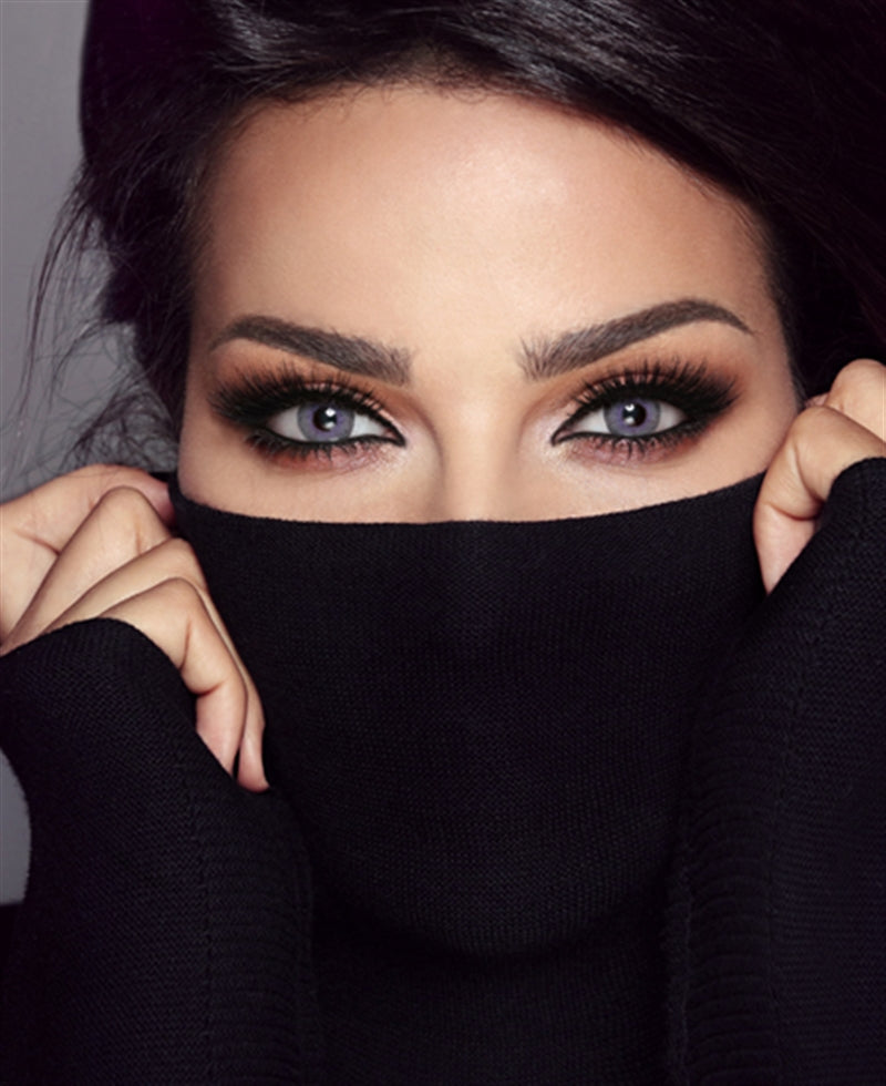 Bella Elite - Lavender Grey (3 Monthly) Colour Contact Lenses