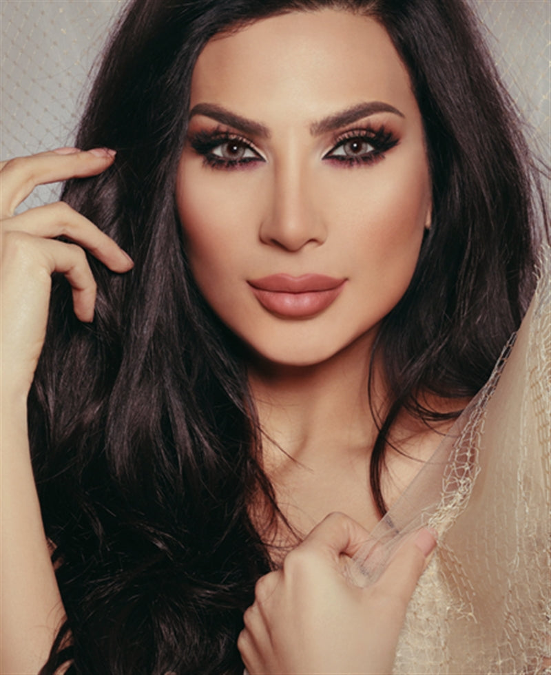 Bella Glow - Grey Caramel (3 Monthly) Colour Contact Lenses