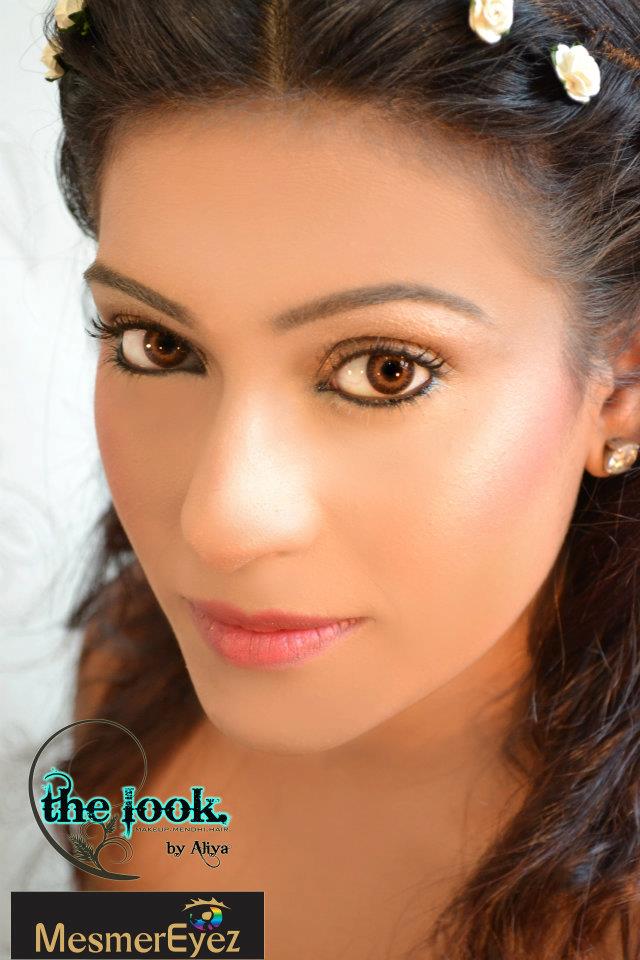Golden Brown Colour Contact Lenses