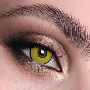 Mal Chick Yellow Colour Contact Lenses