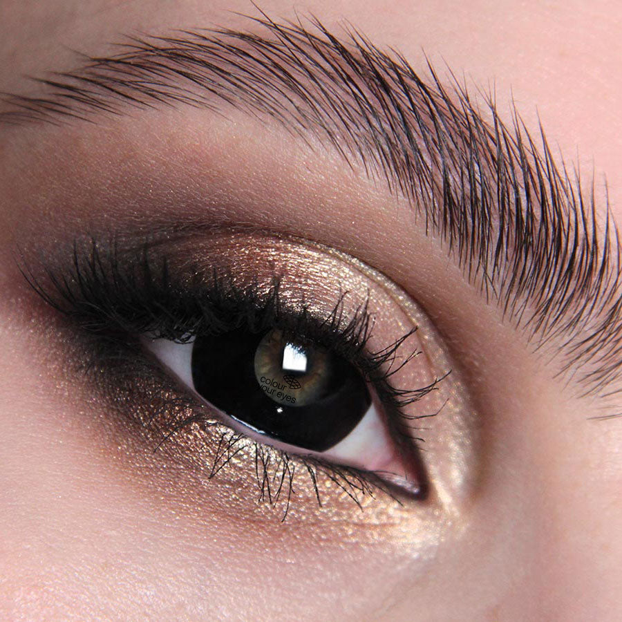Black Mini Sclera 17mm Colour Contact Lenses