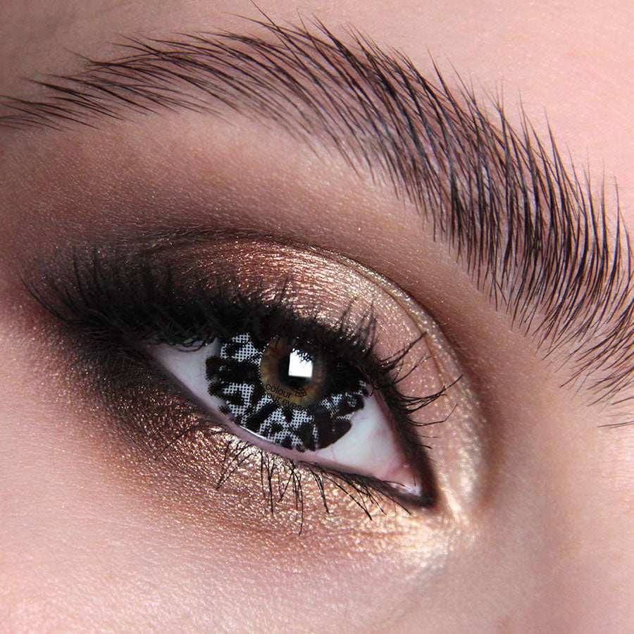 Saf Black Colour Contact Lenses