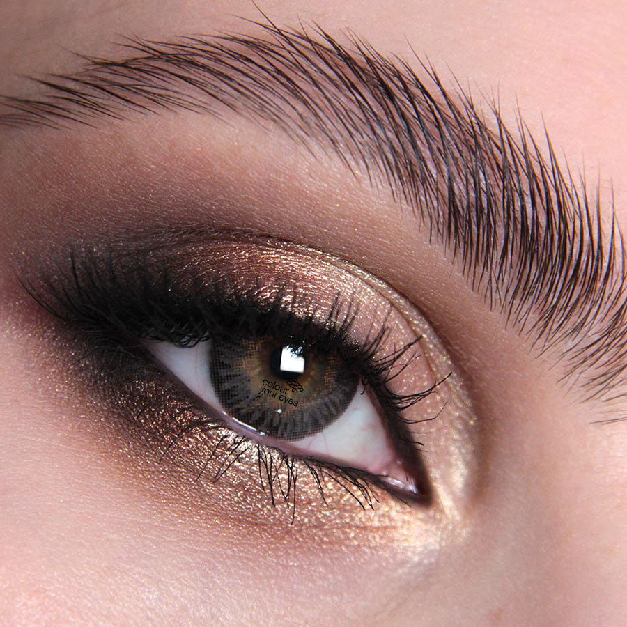 Silky Grey Colour Contact Lenses
