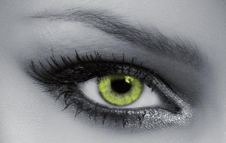 Soleko Solitaire - Yellow (3 Monthly) Colour Contact Lenses