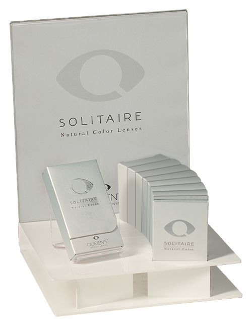 Soleko Solitaire - Yellow (3 Monthly) Colour Contact Lenses