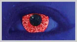 Rizzy Red Colour Contact Lenses